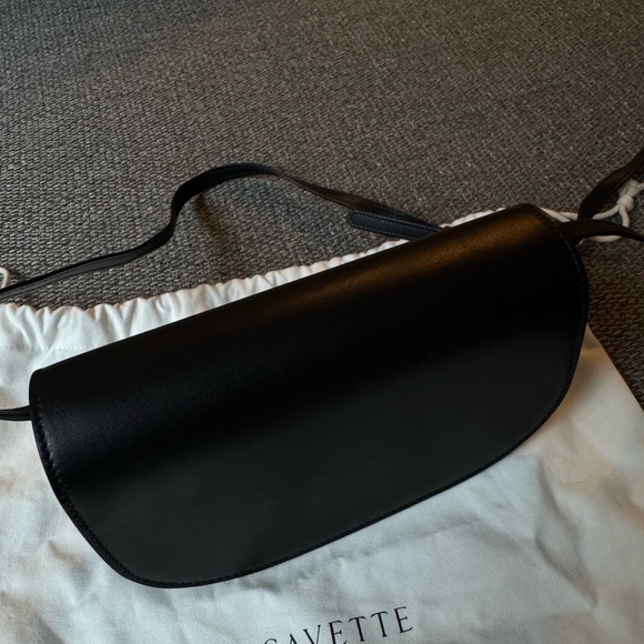 Savette Tondo Crescent Black Leather - Picture 5 of 9